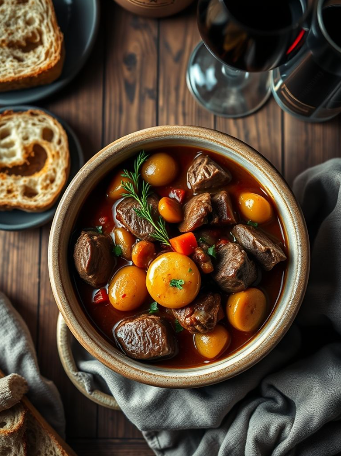 Classic Beef Bourguignon
