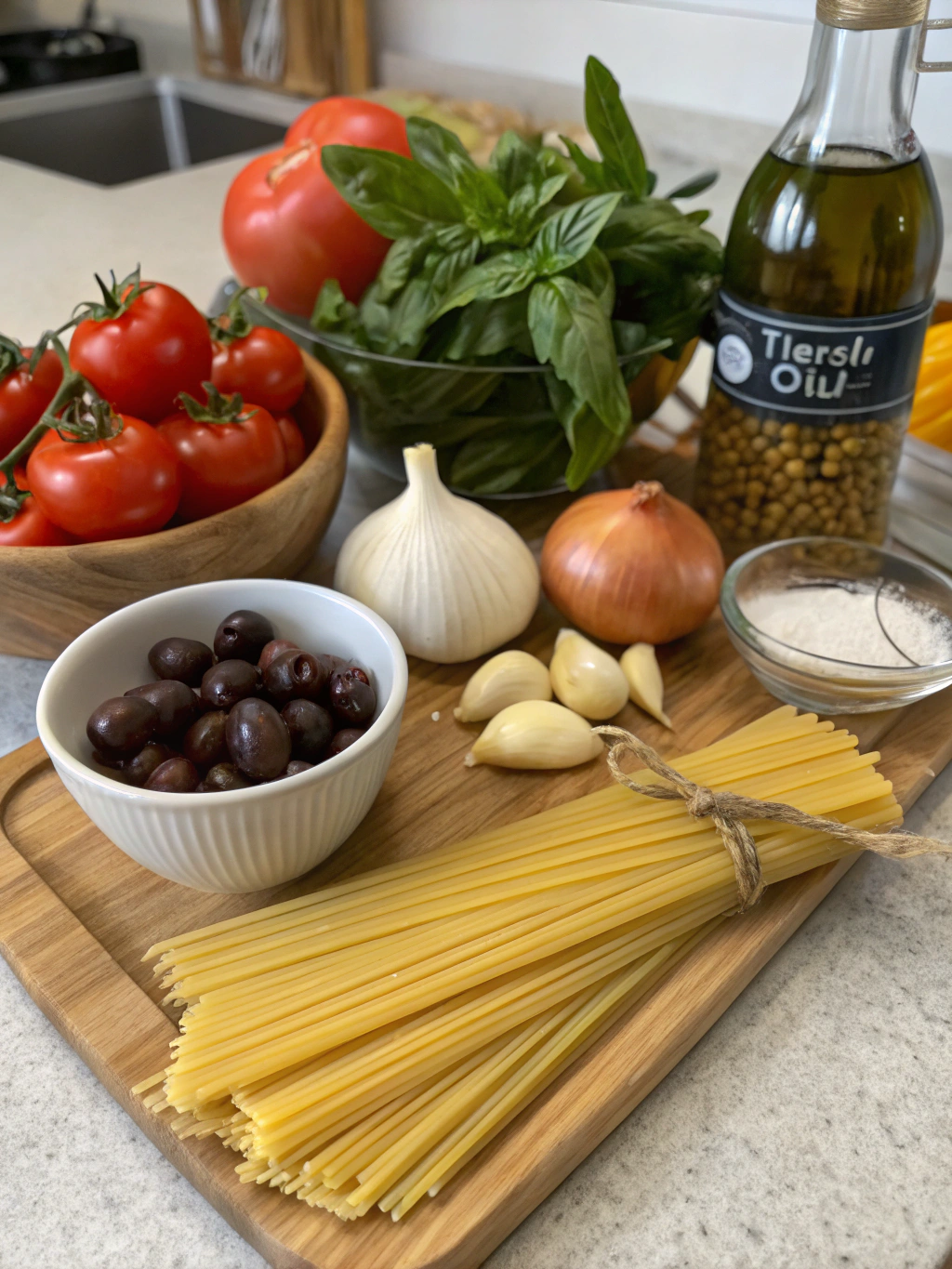 Pasta ingredients